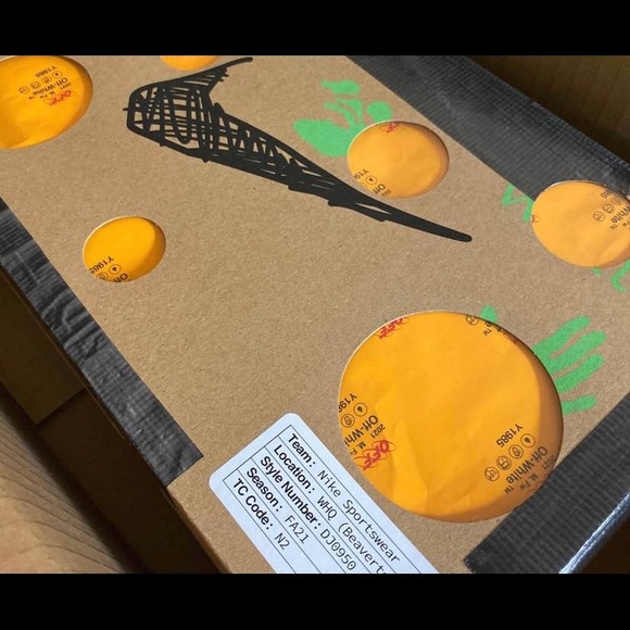 ❌SOLD❌Nike Dunk Low Off-White Dear Summer Men’s - Picture 9 of 11